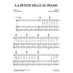 Partition LA PETITE FILLE AU PIANO Juliette pdf