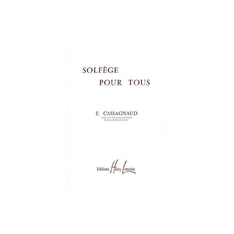 SOLFÈGE POUR TOUS