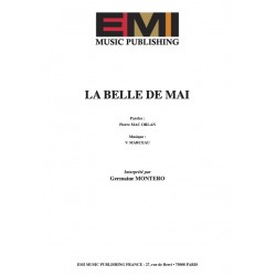 Sheet music LA BELLE DE MAI Germaine MONTERO pdf