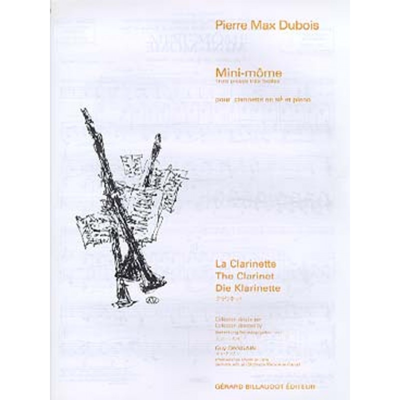 Sheet music MINI-MÔME Pierre-Max DUBOIS