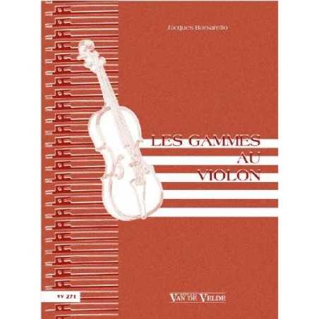 LES GAMMES AU VIOLON