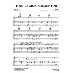 Partition TOUT LE MONDE (SAUF TOI) Clara LUCIANI pdf
