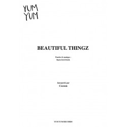 Sheet music BEAUTIFUL THINGZ COCOON pdf
