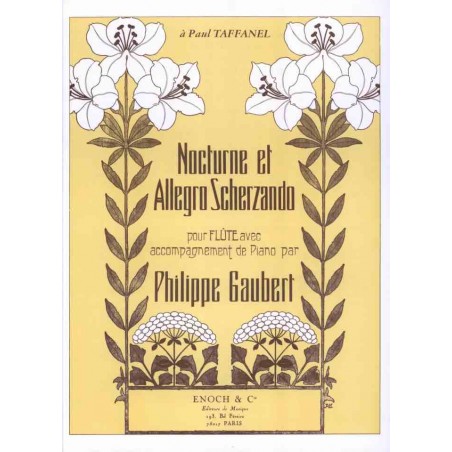 NOCTURNE ET ALLEGRO SCHERZANDO