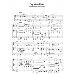 Partition CRY ME A RIVER Julie London