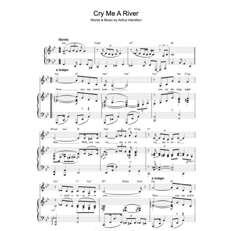CRY ME A RIVER