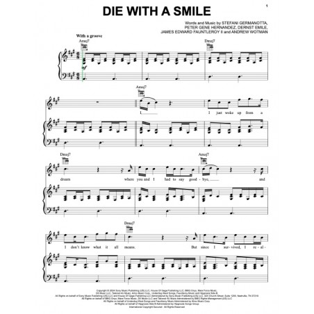 DIE WITH A SMILE
