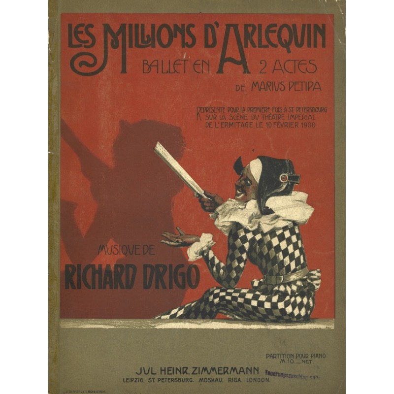 Songbook LES MILLIONS D'ARLEQUIN pdf