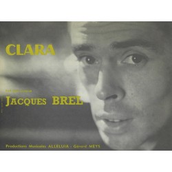 Partition CLARA Jacques BREL
