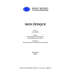 Partition MON ÉPOQUE KYO PDF