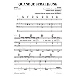 Partition QUAND JE SERAI JEUNE KYO PDF