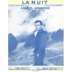 Partition LA NUIT Charles AZNAVOUR