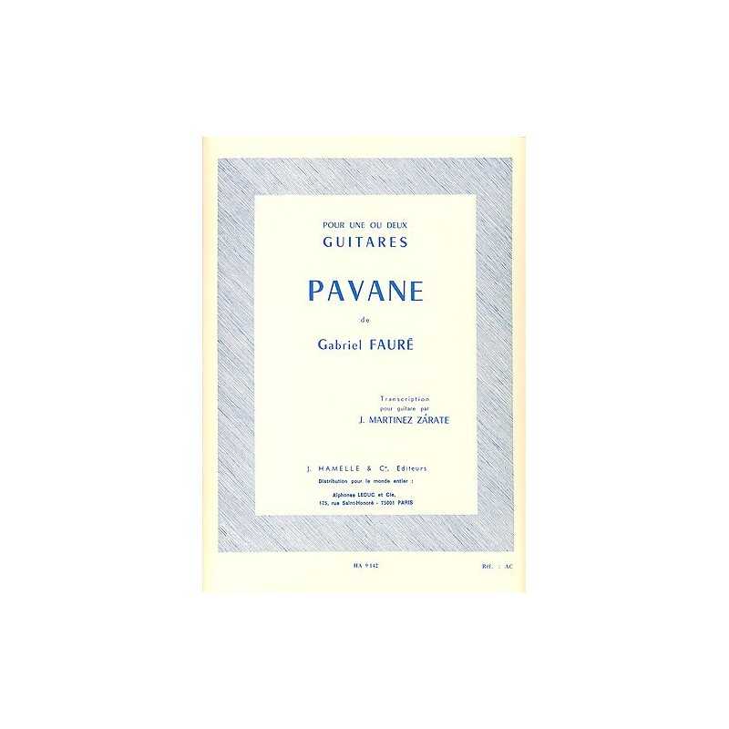 PAVANE (pour une ou deux guitares)