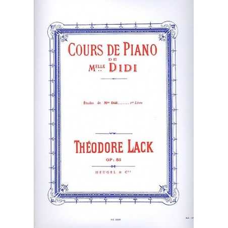 COURS DE PIANO DE MLLE DIDI : ÉTUDES - VOLUME 1