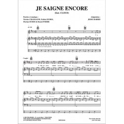 Partition JE SAIGNE ENCORE FEAT CLOUD KYO PDF