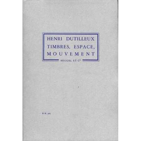 Timbres, espaces, mouvements ou La nuit étoilée