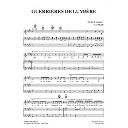 Partition GUERRIÈRES DE LUMIÈRE MATHILDE pdf