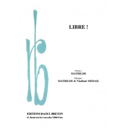 Partition LIBRE MATHILDE pdf