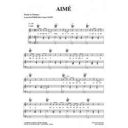 Sheet music AIMÉ Loane Coste pdf