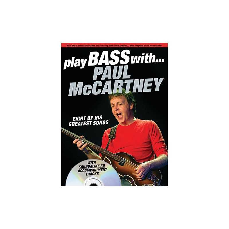 PLAY BASS WITH... PAUL McCARTNEY (+CD)