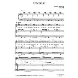 Sheet music SENEGAL DJOLOFF pdf