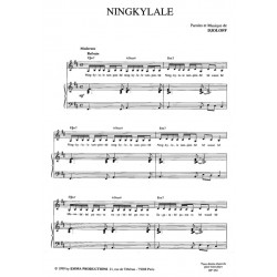 Sheet music NINGKYLALE DJOLOFF pdf