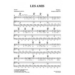 Sheet music LES AMIS Julie ZENATTI PDF