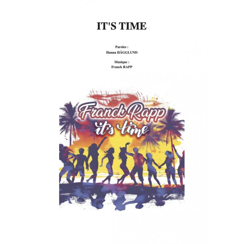 Partition IT'S TIME Franck RAPP pdf
