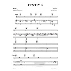 Partition IT'S TIME Franck RAPP pdf