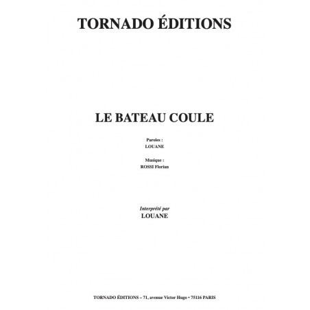 LE BATEAU COULE