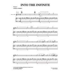 Sheet music INTO THE INFINITE Guillaume PERRET pdf