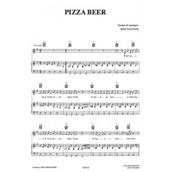 Sheet music PIZZA BEER COCOON pdf