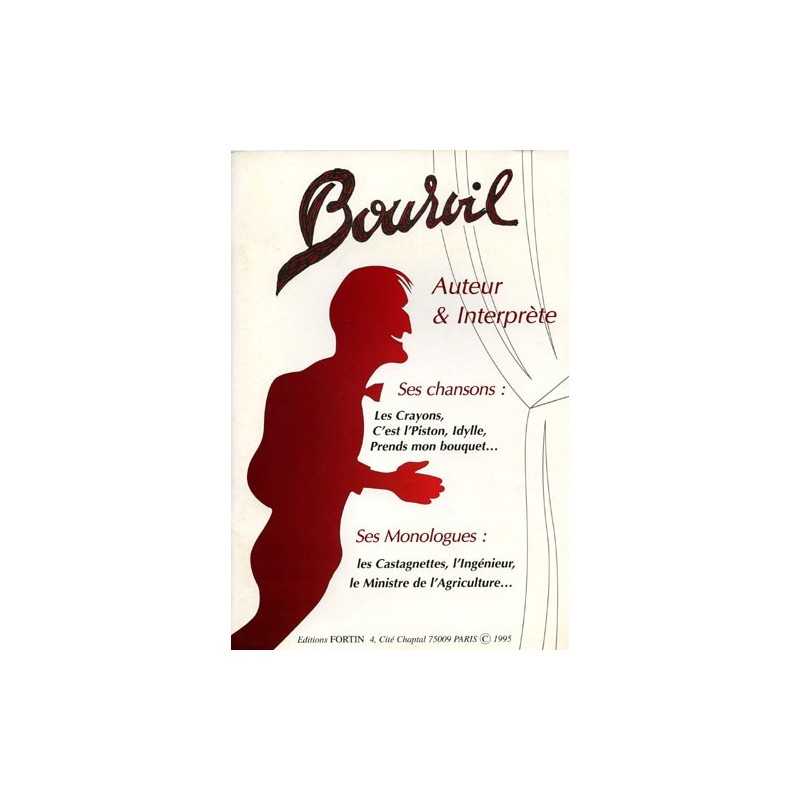 Sheet music BOURVIL SES CHANSONS