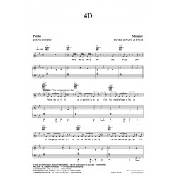 Sheet music 4D JEUNE MORTY pdf