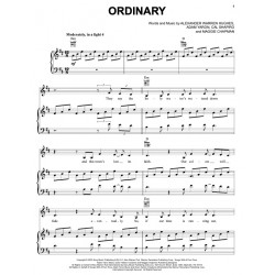 Sheet music ORDINARY Alex Warren