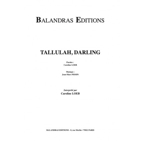 TALLULAH, DARLING