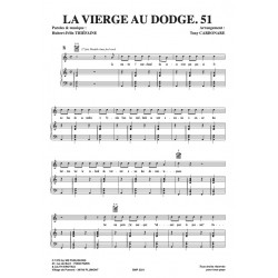 Sheet music LA VIERGE AU DODGE 51 Hubert Félix THIEFAINE pdf
