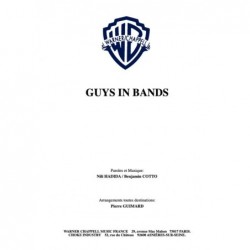 Partition PDF GUYS IN BANDS LILLY WOOD AND THE PRICK