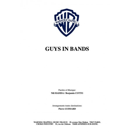 GUYS IN BANDS