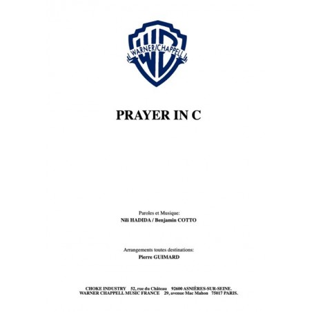 PRAYER IN C