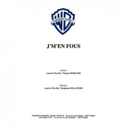 Partition PDF J'M'EN FOUS LUSSI IN THE SKY