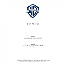 Partition PDF CE SOIR LUSSI IN THE SKY