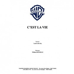 Partition PDF C'EST LA VIE LUSSI IN THE SKY