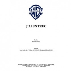 Partition PDF J'AI UN TRUC LUSSI IN THE SKY