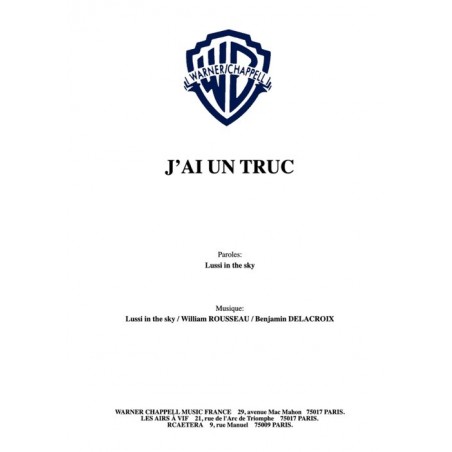 J'AI UN TRUC