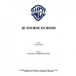 Partition PDF JE TOURNE EN ROND LUSSI IN THE SKY