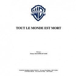 Partition PDF TOUT LE MONDE EST MORT NOSFELL
