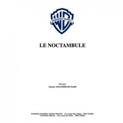 Partition PDF LE NOCTAMBULE NOSFELL