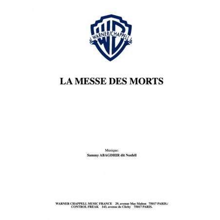 LA MESSE DES MORTS