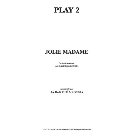 JOLIE MADAME